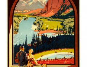 Canadian Pacific Hotel Posters, 1920s<br />photo credit: allposters.com